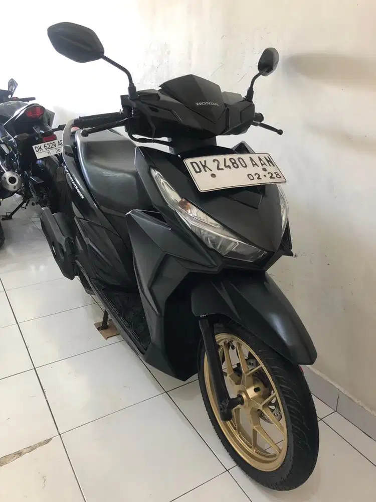 Honda Vario Techno 150 Th.2018 pajak plat baru!!