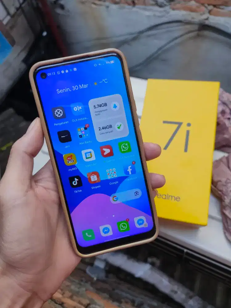 Realme 7i 8/128gb Orian Segel No Minus
