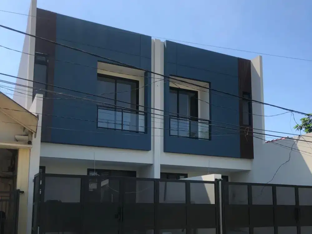 Dijual Rumah Pondok Chandra, cluster Jeruk. Baru gress, minimalis 2 lantai