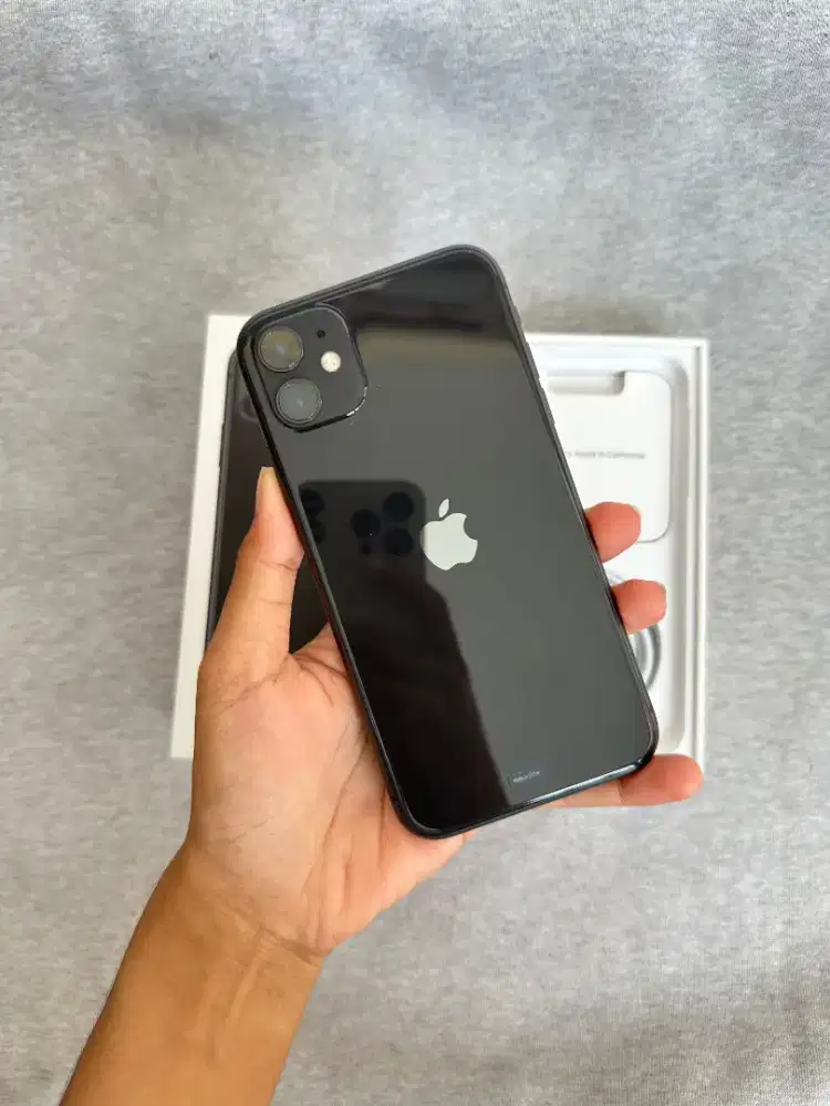 IPHONE 11 128GB BEKAS IBOX FULLSET NO MINUS