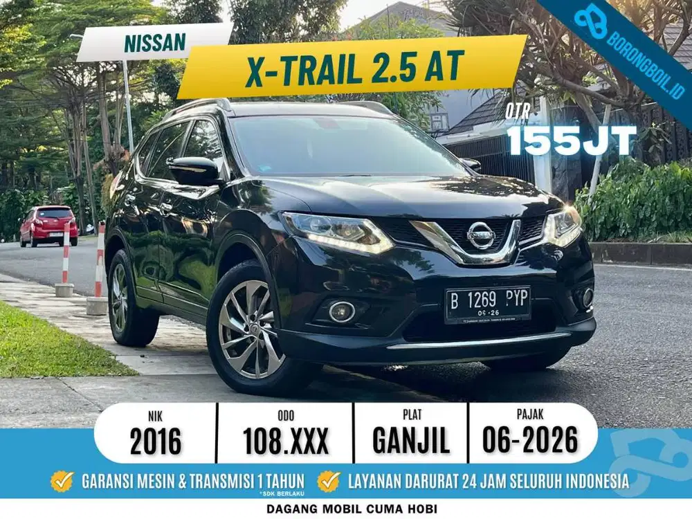 Nissan Xtrail 2.5 AT 2016 Hitam