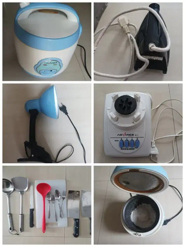 Setrika Mesin Blender Cooker Minus Sesuai foto