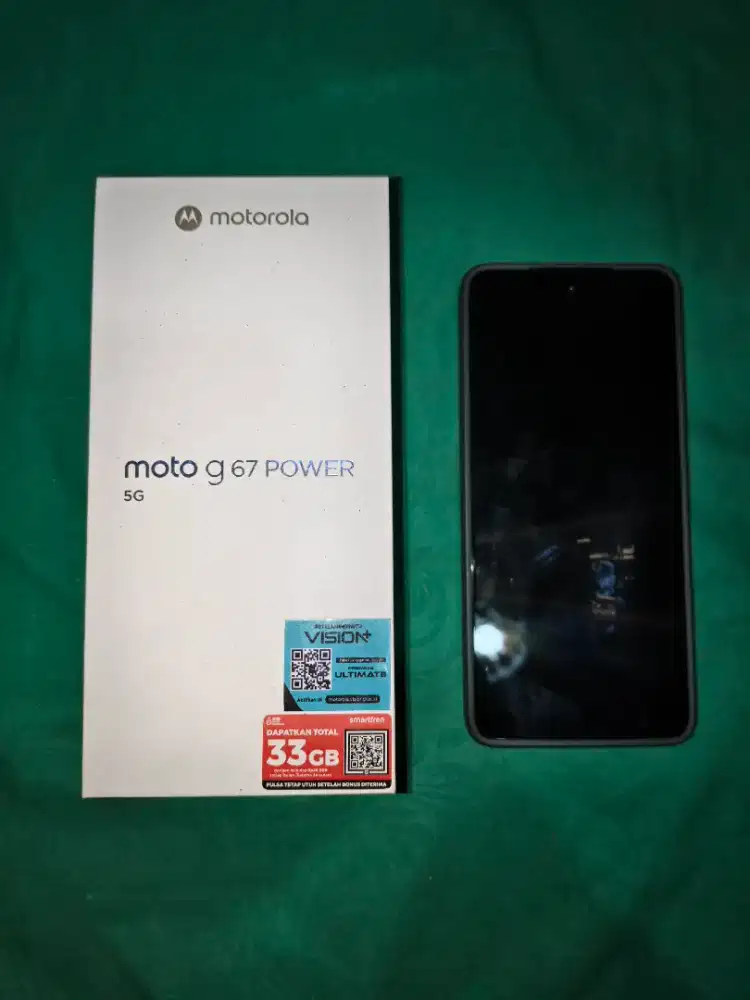 Motorola g67 power cilantro 8/256 garansi resmi