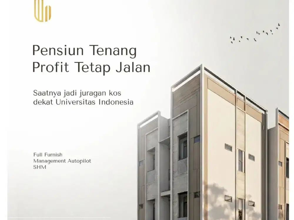 [HOT] Kost Kosan MODERN di Kukusan Beji Depok Full Furnish