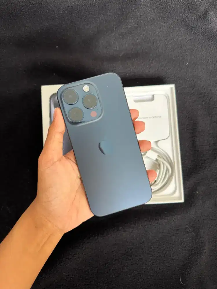 IPHONE 15 PRO 128GB SECOND IBOX FULLSET NO MINUS