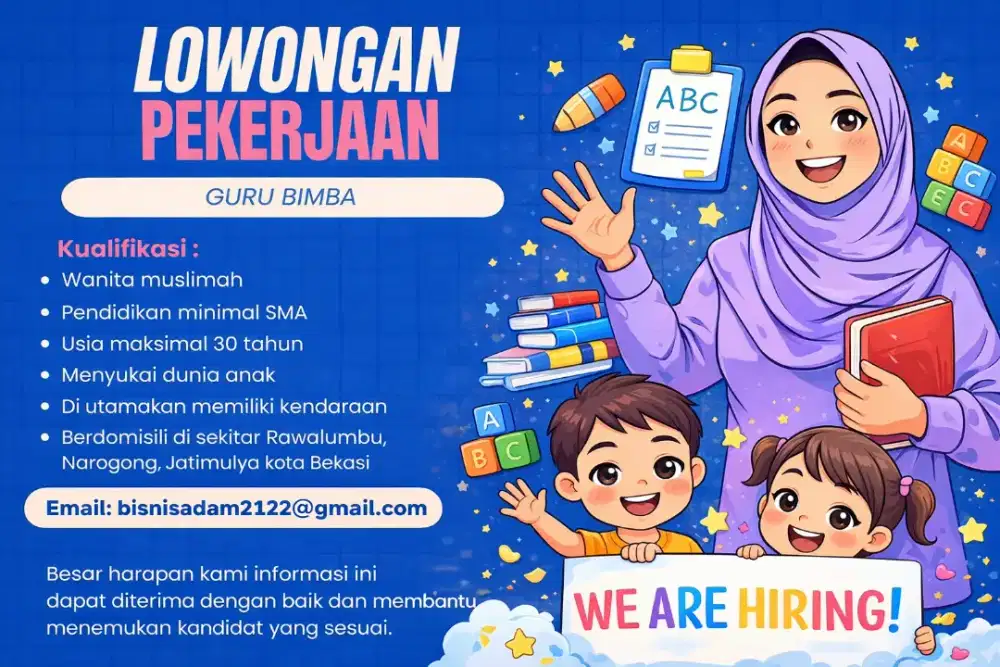 Lowongan guru bimba
