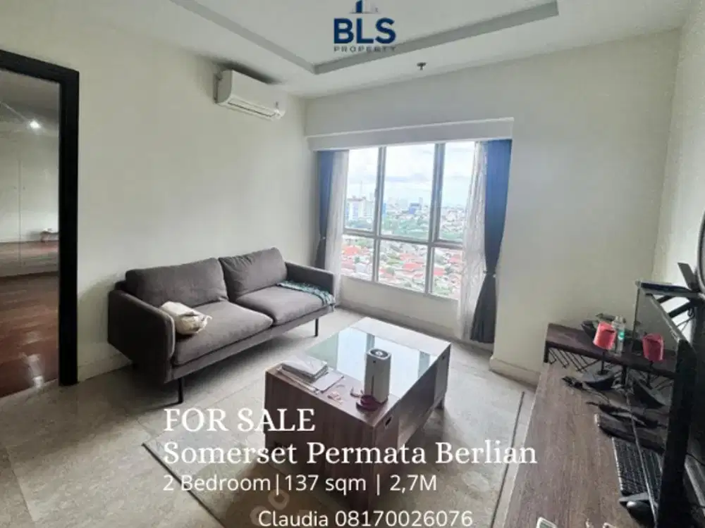 FOR SALE Apartment Somerset Permata Berlian 2BR