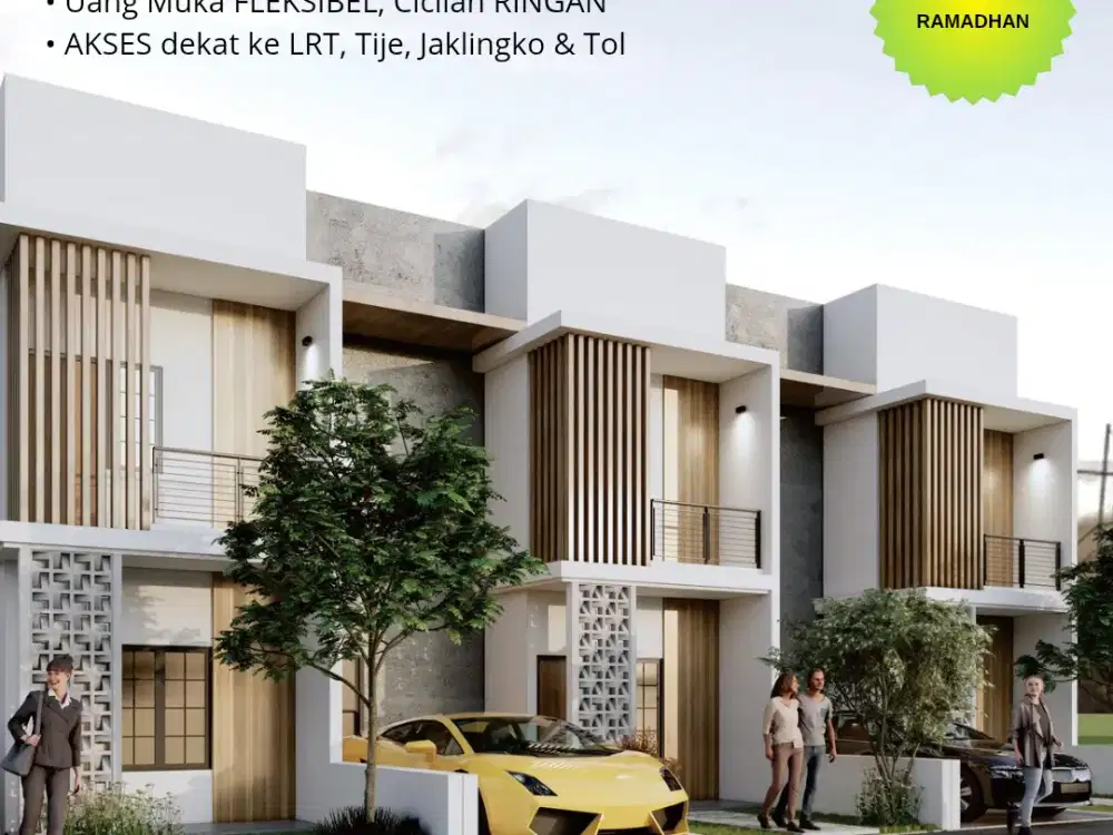 RUMAH 2 LANTAI HANYA 900 JUTAAN