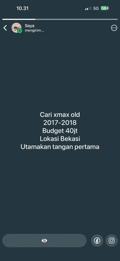CARI XMAX OLD 2017-2018