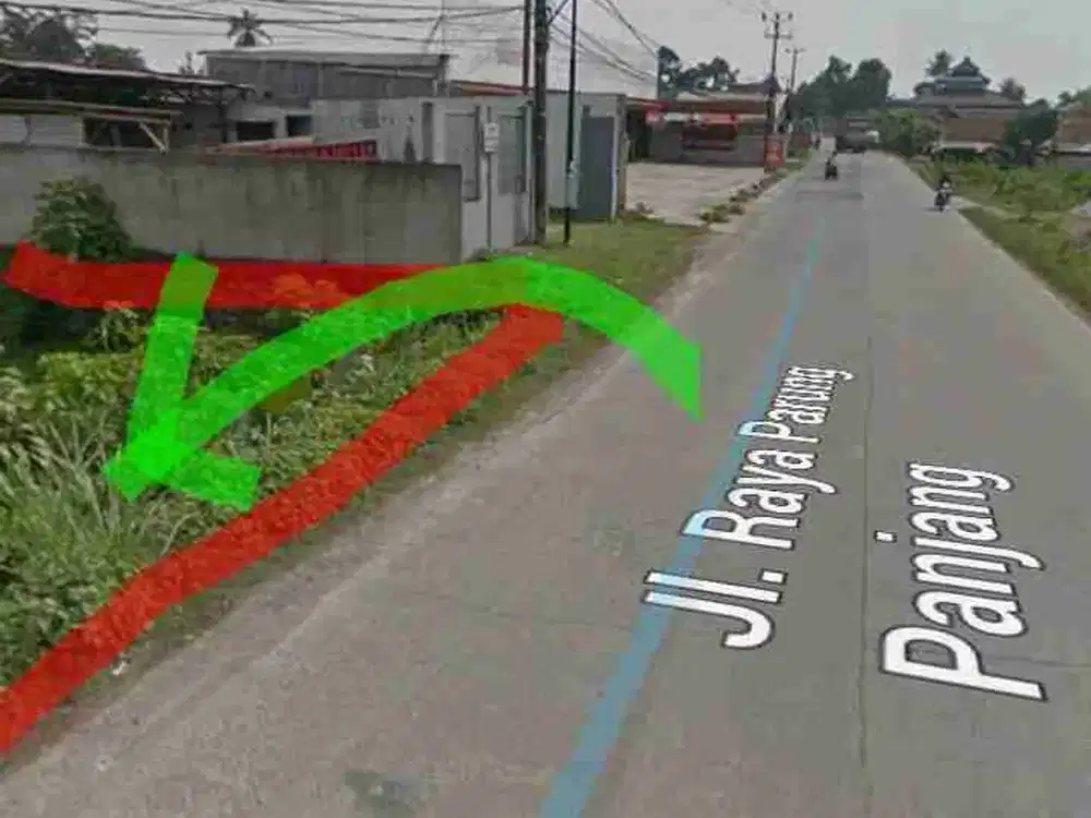 kavling komersial hadap jalan raya legok