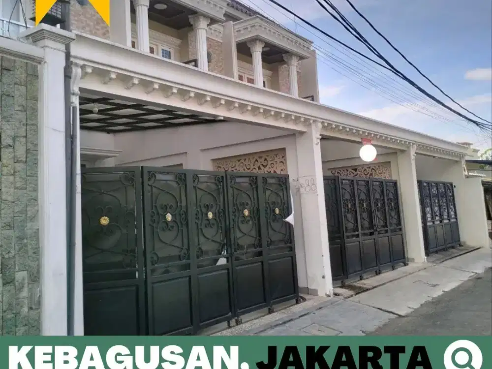 Rumah dijual Murah 3 Lt. Ada Kolam Renang, Kebagusan, Jakarta Selatan