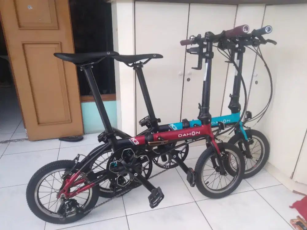2 buah sepeda Mini merk DAHON USA , 14 inch , 3 speed