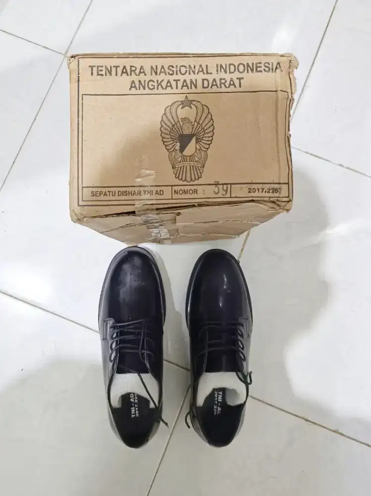 Sepatu Original Bawaan TNI-AD