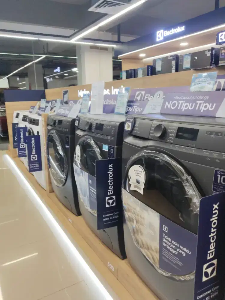 Mesin cuci harga promo kredit cicilan ringan DP 0%