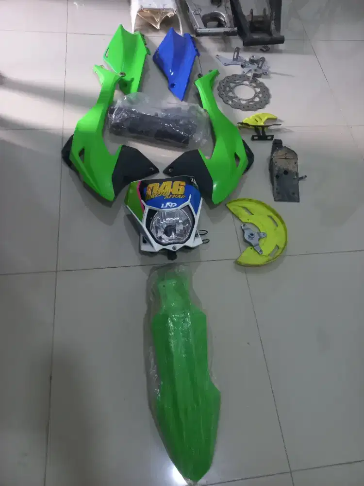 Jual borongan accessories KLX