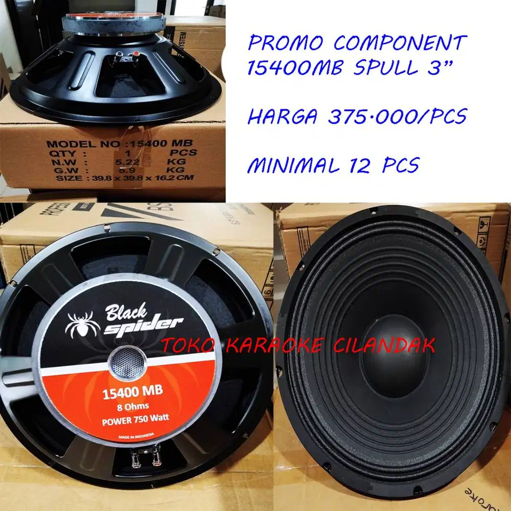 componen speaker 15in