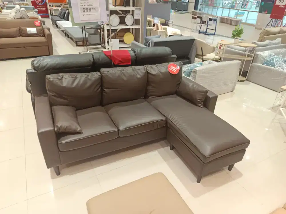 Sofa L Artificial Leather