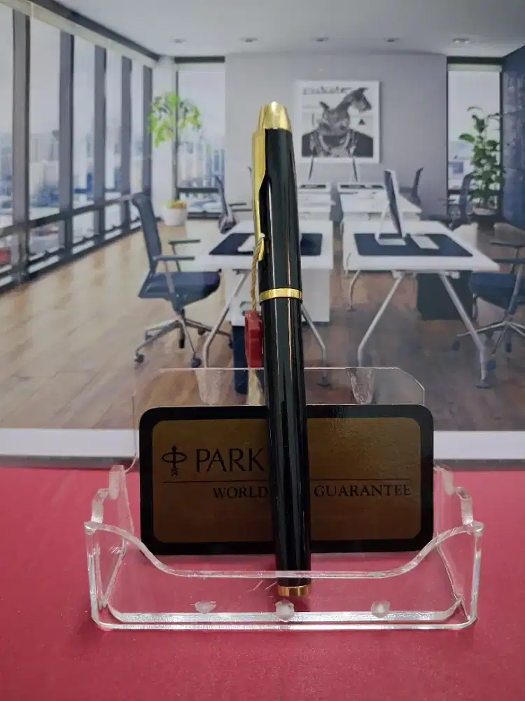 Parker IM fountain oen Black Gold