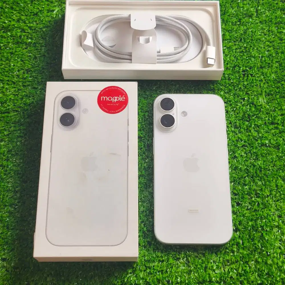 iPhone 17 256GB White BH 100% Garansi 20 jan 27 Fullset Ori