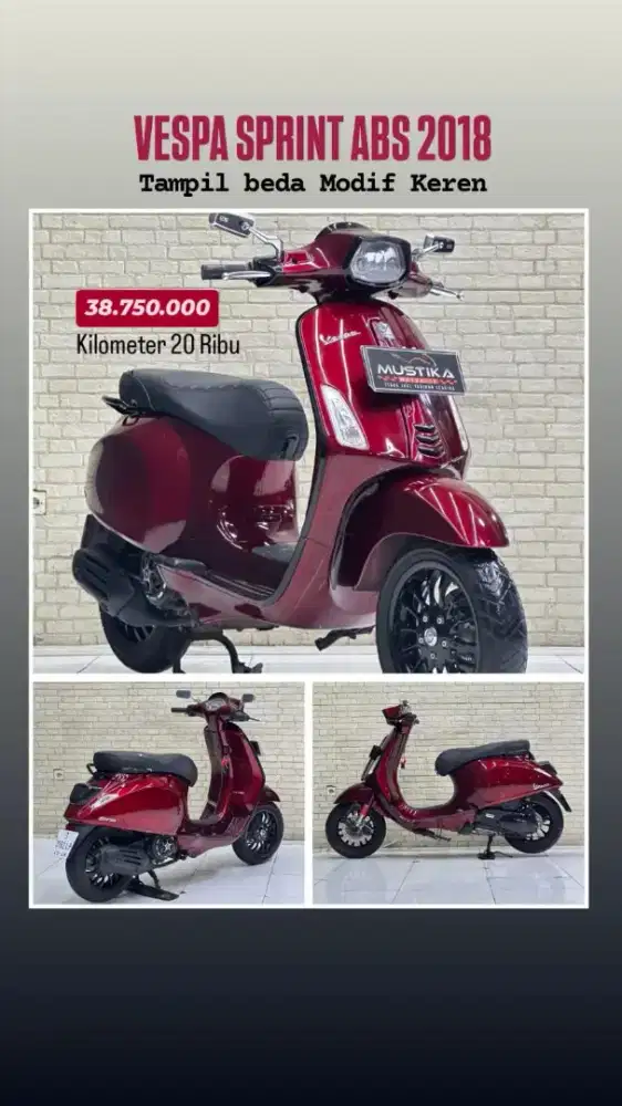Vespa Sprint Abs 2018