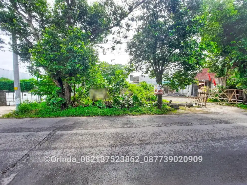 Tanah SHM 1172m2 Dekat Jl Wachid Hasyim, Seturan, Amplaz, STIE YKPN