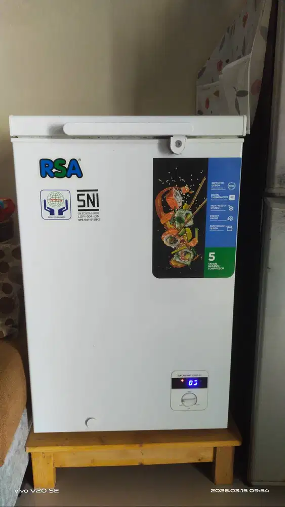 FREEZER LOW WATT HEMAT LISTRIK COCOK UNTUK DI RUMAH/USAHA