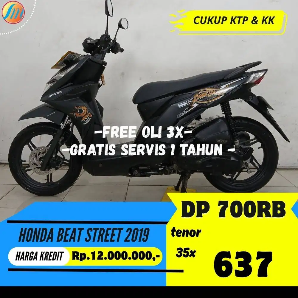 JUAL CEPAT HONDA BEAT STREET 2019 CASH/KREDIT SEKEN BERGARANSI