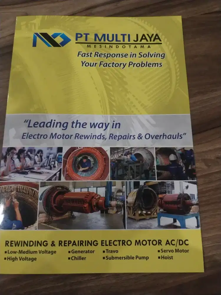 Rewinding & Repairing Electro  Motor AC / DC