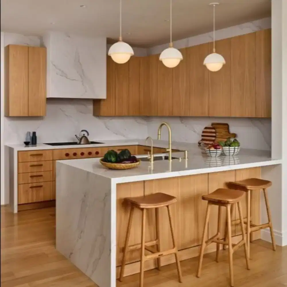 Kitchen set minimalis permeter