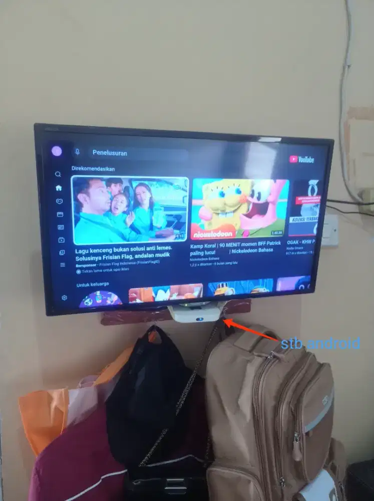 Sharp aquos 24 inc + stb android