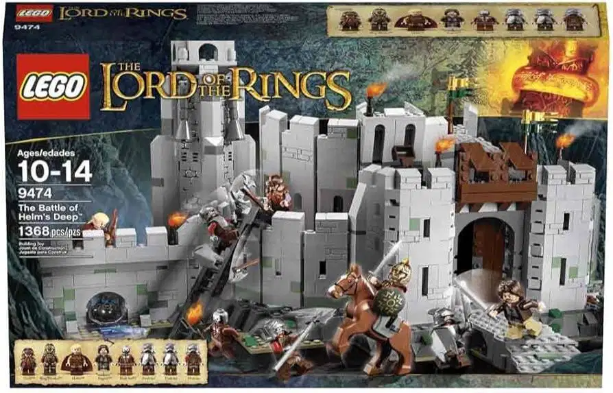 LEGO Lord of the Rings The Battle of Helm's Deep (#9474) | NEW & MISB