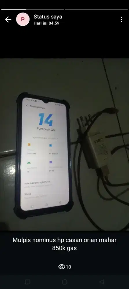 Vivo y03t 4/64 HP casan orian