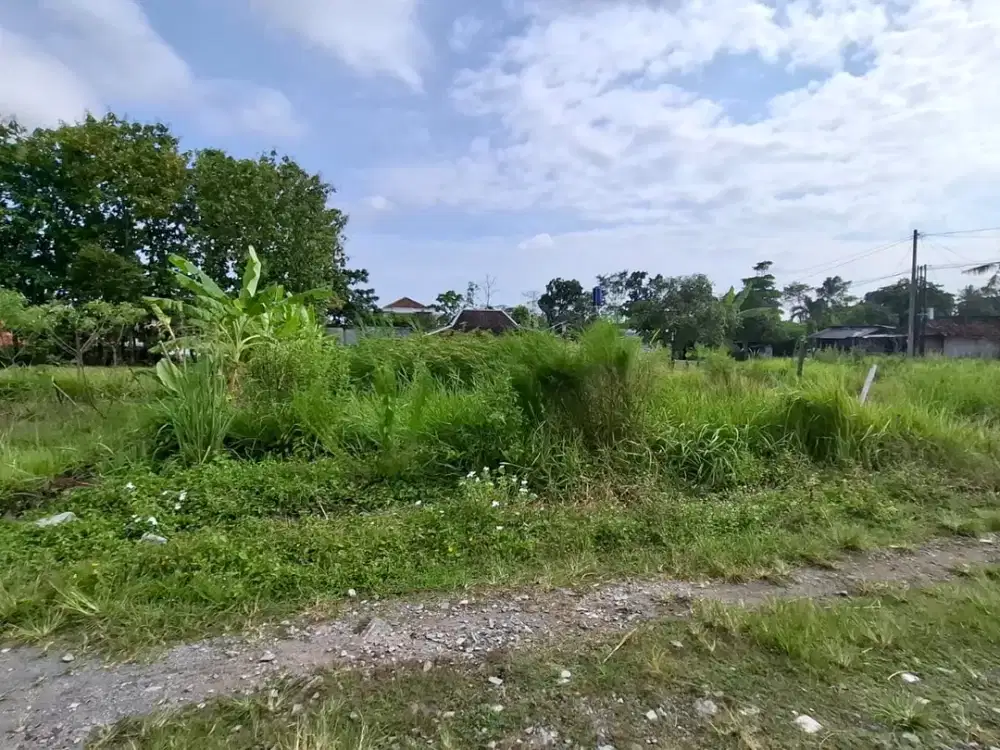 Tanah Luas 169 Meter Persegi Lokasi Strategis Dekat Kampus UII - Ngaglik Sleman