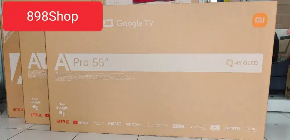Xiaomi TV A PRO 55 QLED 2026 Google TV Android 4K UHD Digital TV Resm