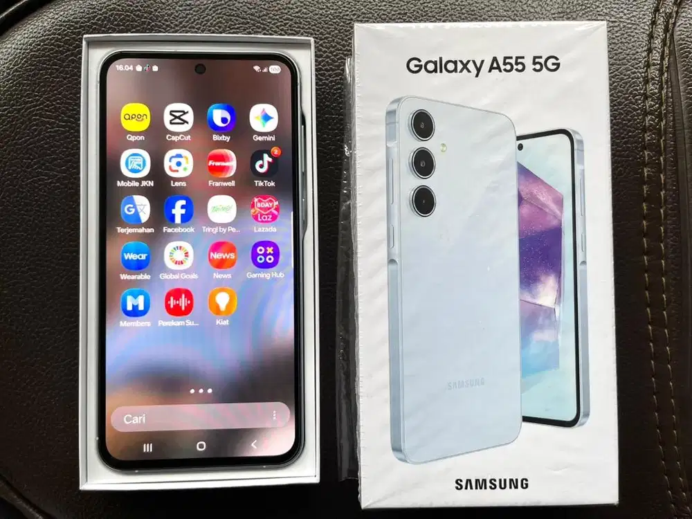 Samsung A55 5G 12/256 Fulset Mulus No Minus