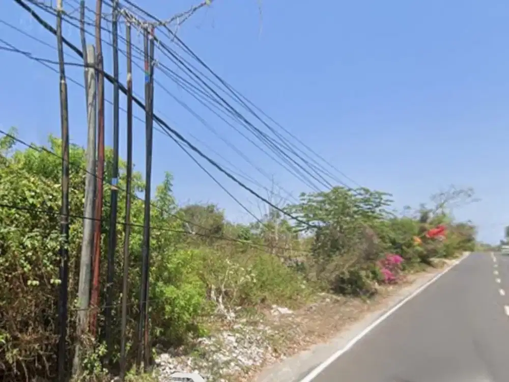 Tanah besar cocok untuk komplek villa di Uluwatu.