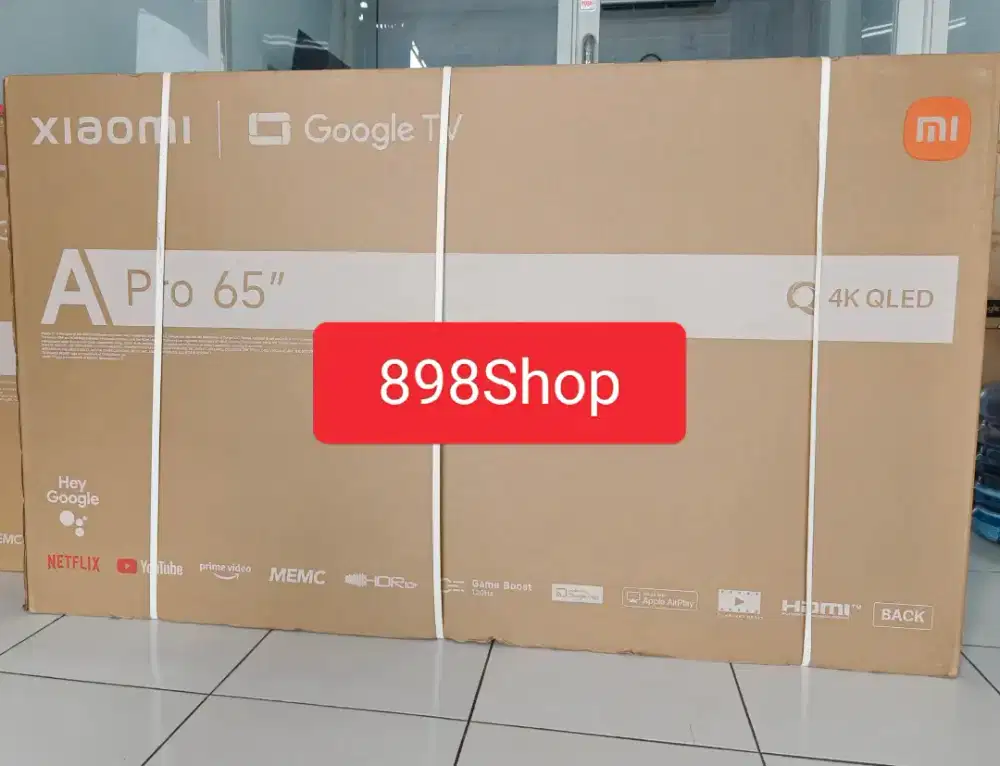 Xioami TV A PRO 65 QLED 2026 Google TV Android 4K UHD Digital TV Resm
