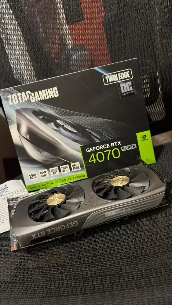 BISA SATUAN - VGA Zotac RTX 4070 Super 12GB - RAM DDR4 32GB - i7 11700