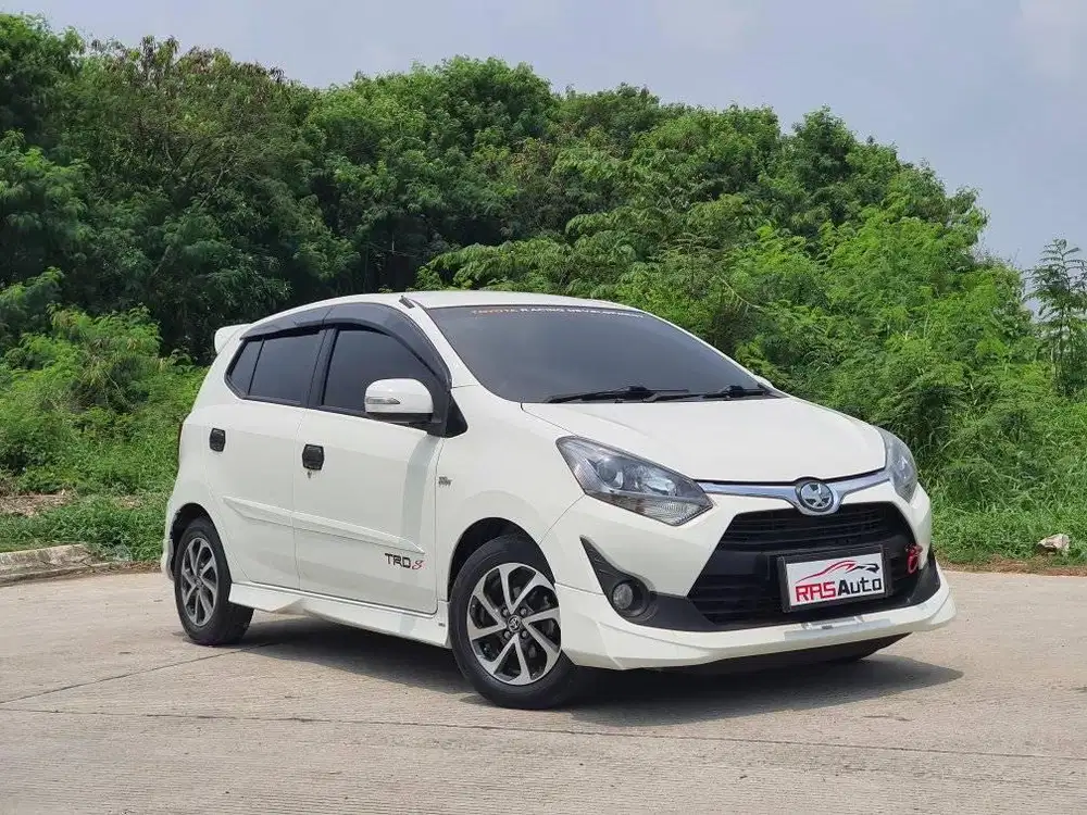 LOW KM 43 Ribu Toyota Agya 1.2 G TRD AT 2019 Putih