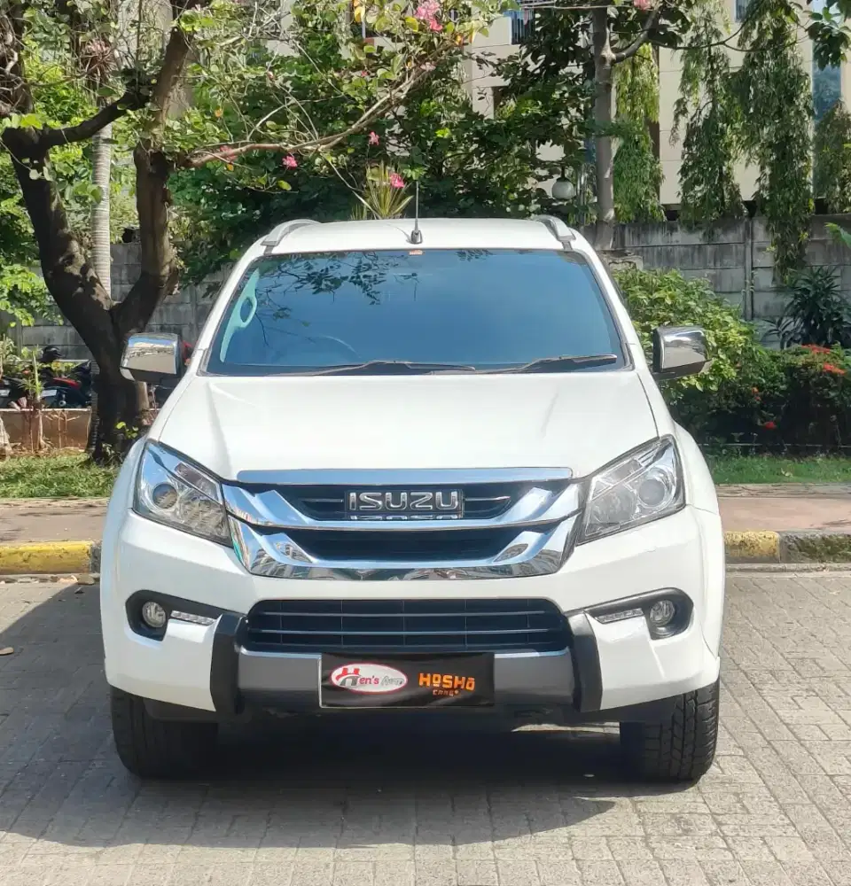 KM LOW ISUZU MU-X DIESEL 2016 PUTIH PREMIER