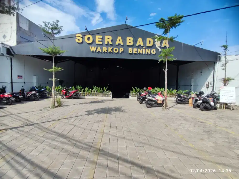 Jual gedung/warkop di jl. Banyuurip Surabaya