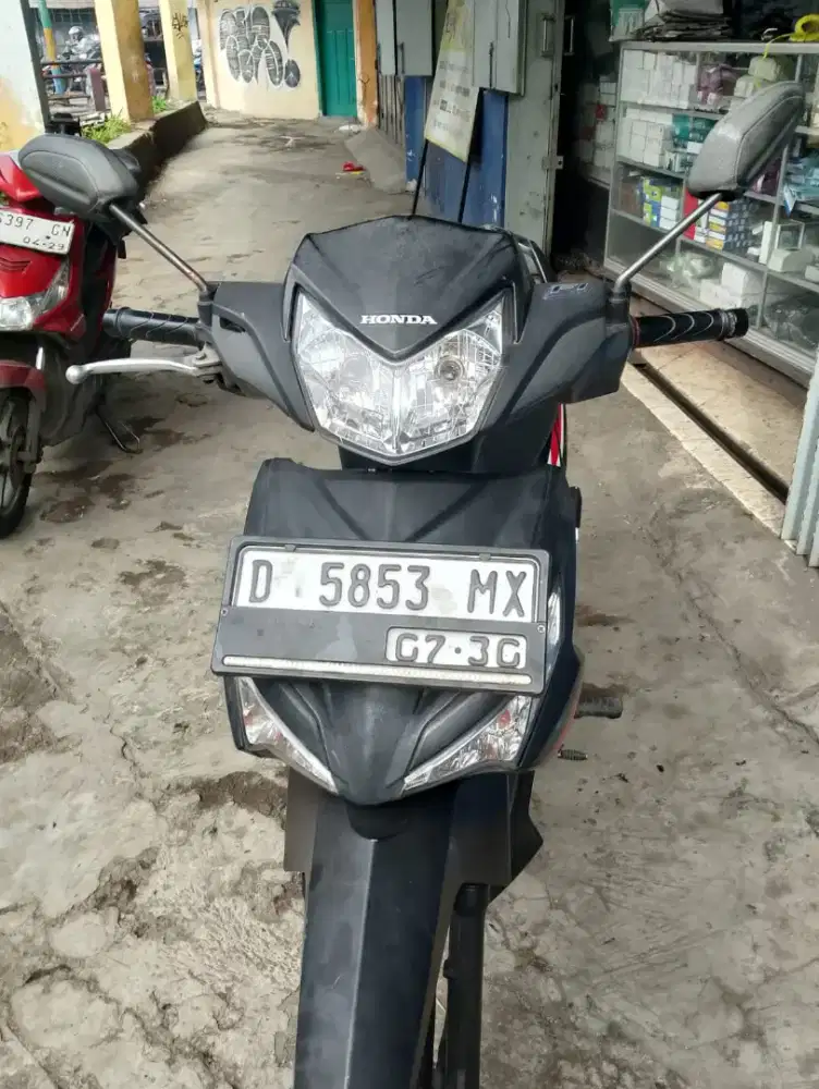 Jual supra x 125 tahun 2015 mulus