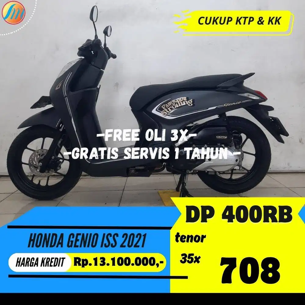 DP PROMO 400RIBU HONDA GENIO ISS 2021 ANGSURAN SANGAT RINGAN