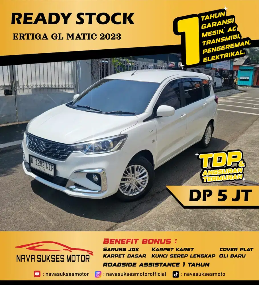 TDP 5 JUTA - ERTIGA GL AT 2023