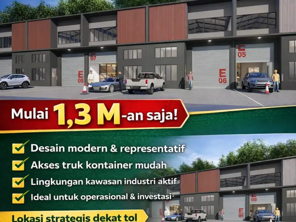 Ruko/Gudang/Bangunan Multiguna