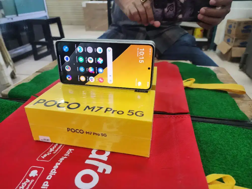 POCO M 7 PRO 5G Ram 8/256 Gb mulus sperti Baru 1bln pke lengkap ori