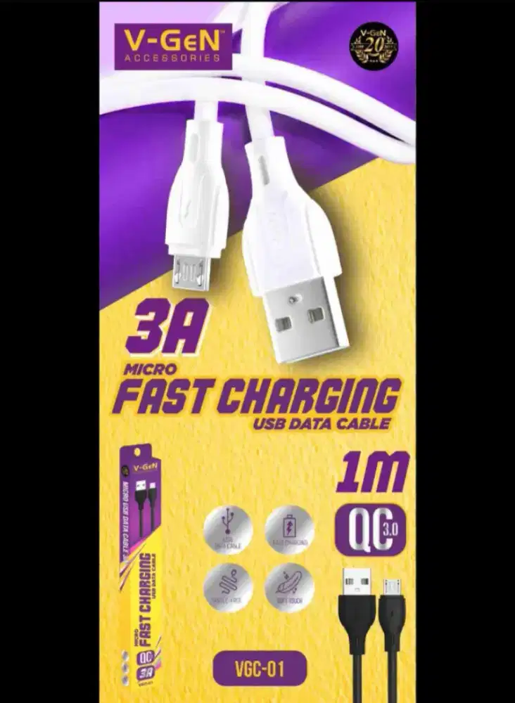 Kabel data V-Gen micro USB