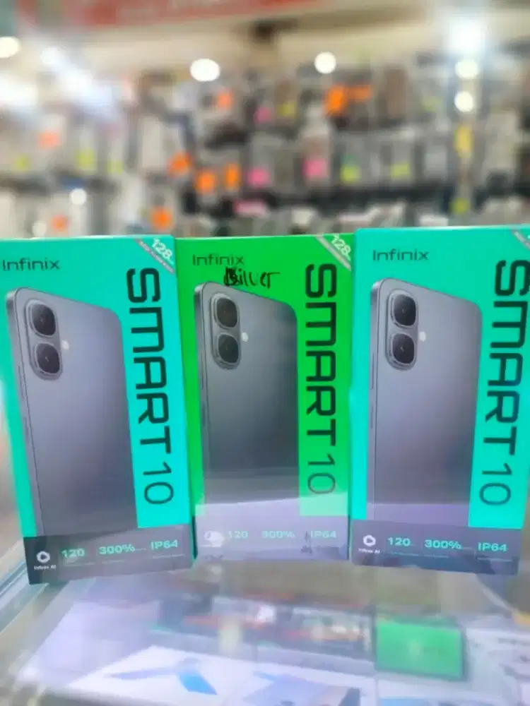 INFINIX SMART 10 RAM 6GB/64GB BISA KAS & KREDIT BARU GARANSI RESMI