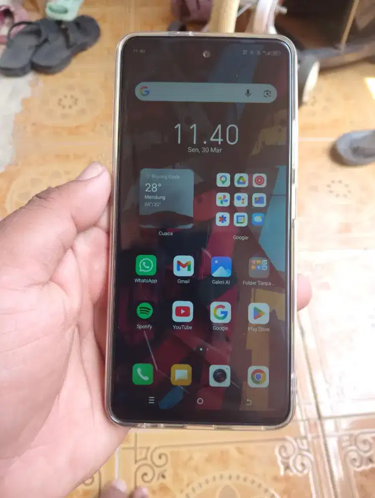Itel rs 4 lengkap 8/128