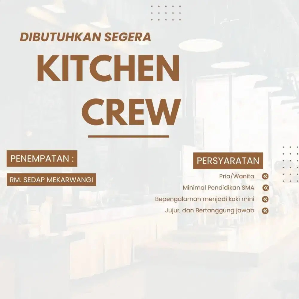 Cari Koki Sudirman, KBP, Mekarwangi